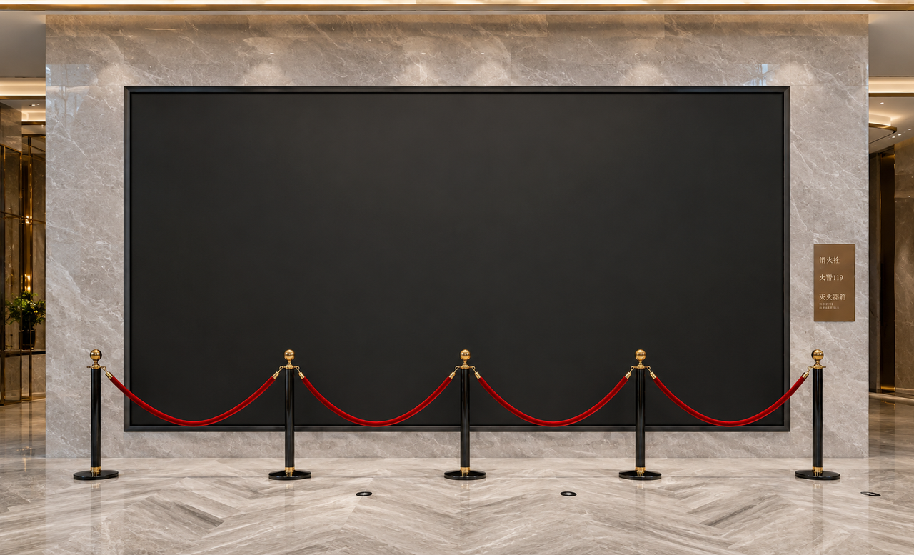 Office reception LED display