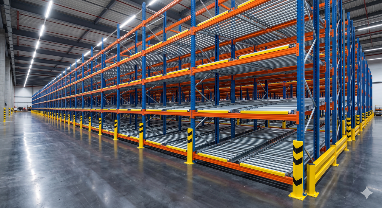 Drive-in racking install
